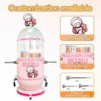 Machine à fabriquer des jouets en peluche et des oreillers en forme d'ours en peluche, avec moteur 3200W haute puissance, double tension, pour usage en atelier, conception personnalisable