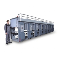 ASY Seri 10 Warna Harga Printer Tekan Putar/Harga Printer Gravure Gaya Taiwan Otomatis/Mesin Cetak Gravure Roto