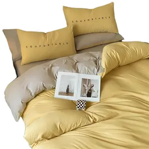 ผ้าปูที่นอนผ้าฝ้าย 100% ราคาถูกชุดเครื่องนอนผ้าฝ้ายแผ่นเลวชุดเครื่องนอนผ้าฝ้ายหรูหรา
