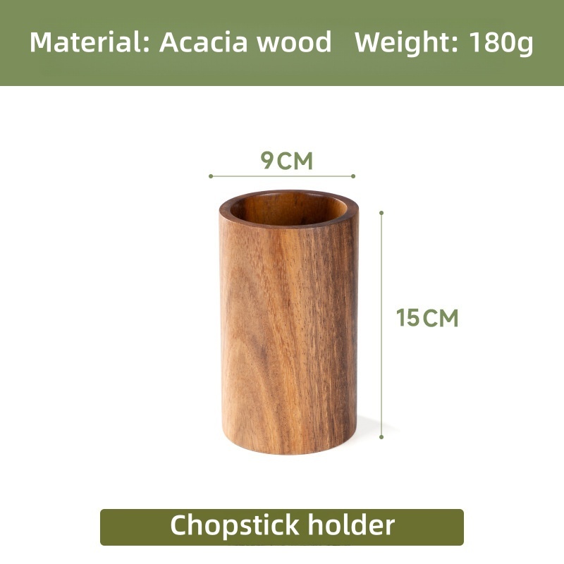 Wood Color  style M  Acacia wood tube