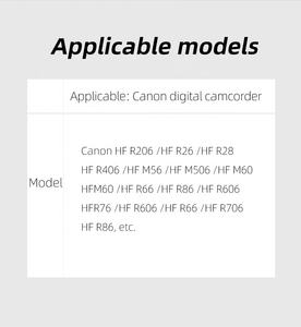 <span class=keywords><strong>CA</strong></span>-110 <span class=keywords><strong>CA</strong></span>-110E CA110E USB電源ケーブル CA110 キヤノンカメラ LEGRIA HF M50 R28 R27 R26 R206 R205 R46 R48 R406 R56 R506 Mini X用 - Product Image 4