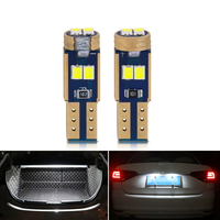 T5 LED Ampoule Canbus W3W W1.2W 2016 6 SMD Voiture Intérieur Lumière Tableau de Bord Avertissement Lampe Indicateur Wedge Auto Instrument Lampe 12V