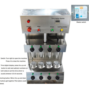 Macchina Elettrica Commerciale per <span class=keywords><strong>Pizza</strong></span> a Cono 3KW, Set per la Preparazione di Coni <span class=keywords><strong>Pizza</strong></span>, Forno per Coni 110-220V - Product Image 3