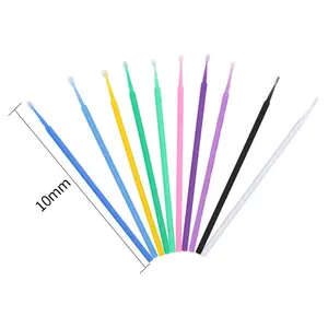 Dental Brush Dental Disposable Micro Brush Applicator Dental Unit Oral Therapy Equipments Accessories Mini Plastic Brush