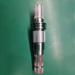 Hochwertige, günstige Edelstahl-Keilwellen mit Lager, CNC-gefertigt, <span class=keywords><strong>DIN5480</strong></span>-Modell für Betriebsmechanismen - Product Image 3