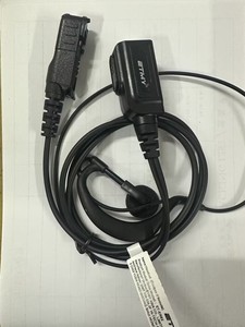 Auricular de plástico PTT tipo G ETYM para walkie-talkie, duradero, con múltiples pines, compatible con P6600i, DP2400e, DEP550e, XPR3300e, para seguridad bidireccional discreta. - Product Image 5