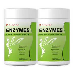 Complejo de Enzimas Digestivas con Lipasa, Amilasa, Bromelina y Celulasa, Favorece una Digestión Saludable y <span class=keywords><strong>la</strong></span> Absorción de Nutrientes - Product Image 2