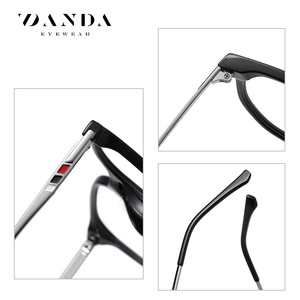 Danda Eyewear Rectangular Anti Blue Light Glasses PC Lens Unisex Medium <b>Frame</b> 6910 - Product Image 3