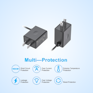 Đối với ul FCC phê duyệt kép USB du lịch sạc Power <span class=keywords><strong>Adapter</strong></span> PSE 5V 2A 9V 1A 12V 1A tương thích Android điện thoại Kindle PC Plug-in - Product Image 5