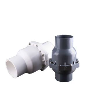 Válvula de Retención de PVC de 110 mm de Diámetro, Antirretorno Unidireccional para Tuberías de Drenaje, Agua a Temperatura Normal - Product Image 1