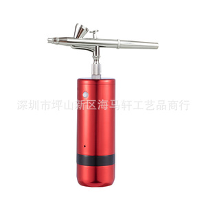 Pompe à air pour nail art tout-en-un, rechargeable, portable, sans fil, alimentation par gravité, vitesse réglable - Product Image 1