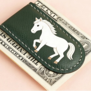 Cartera Delgada Bifold de Cuero Genuino Hecha a Mano Estilo Vintage Boshiho con Clip para Billetes, Tarjetero y Organizador de Efectivo - Duradera Unisex - Product Image 4