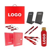 AI-MICH Logo personnalisé Promotion Marketing Cahier Stylo et Porte-clés Souvenirs Invités Coffrets Cadeaux