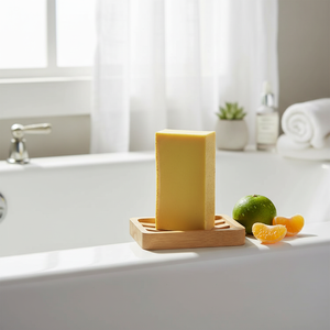 Monight 150g Good Quality Solid Tangerine Blended Cleansing Bar Face Washing Product - Product Image 3