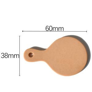 Bonne Qualité Rond Carré Forme Animale <span class=keywords><strong>Effet</strong></span> En Bois Miniature Plateau À Pain Résine Cabochon pour Elf Props - Product Image 4