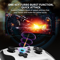 Control de Juego Inalámbrico GAMINJA BT 2.4GHz para Switch, Teléfono y Android