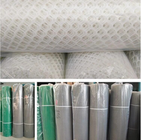 Maille en plastique extrudé HDPE durable de qualité supérieure, maille en plastique pour poulets de 20*20 mm pour la volaille