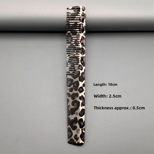 Peigne de coiffure professionnel double face pour salon, peigne de <span class=keywords><strong>coupe</strong></span> pour barbier, pour femmes aux cheveux longs et pour le coiffage - Product Image 4
