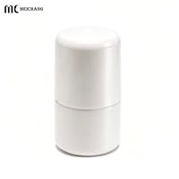 Flacon roll-on rond droit en PP de 40 ml, étanche et scellé, vide, pour emballage cosmétique et soins personnels
