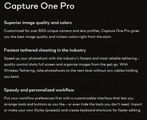 Dominación del desarrollo de imágenes en formato raw, procesamiento de imágenes y gestión de activos Capture One Pro - Product Image 2