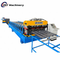 Máquina Automática de Fabricación de Láminas para Techos de Tejas Esmaltadas con Control PLC, Ancho de Alimentación de 1250 mm, Ancho Efectivo de 1125 mm, para Techos de Villas de Lujo