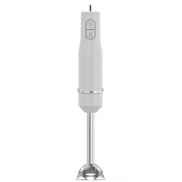 Mixeur Plongeant Électrique à Deux Vitesses (Blanc Élégant, Détachable) – Appareil de Cuisine Polyvalent pour Broyer et Fouetter