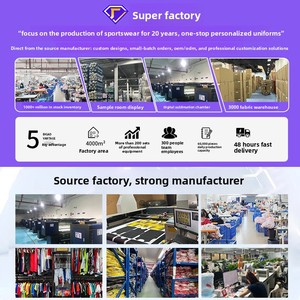 Traje de Entrenamiento de Fútbol con Logotipo Impreso, Uniforme de Competición para Equipos, Transpirable, de Secado Rápido, de Poliéster, para Todas las Temporadas - Product Image 4