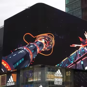 Mur vidéo LED 3D à œil nu personnalisé, extérieur, ultra HD, grand écran vidéo publicitaire LED pour les grands centres commerciaux - Product Image 2