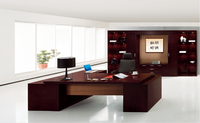 Bureau du vice-président, bureau de direction moderne en bois pour cadres supérieurs - Durable et écologique