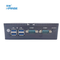 J4125 J1900 Fanless VPN routeur serveur réseau 6 USB 4 LAN Nuc mini ordinateur industriel Support gagne 10