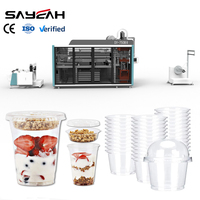 Machine de thermoformage automatique pour la fabrication de gobelets en plastique PP, PET, PVC, PS