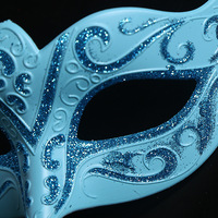 Masque de visage en latex pour Halloween, carnaval, mascarade, fête - Maquillage sexy, visage de chat d'horreur, demi-masque