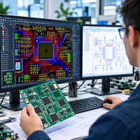 Layanan Desain PCB Satu Atap, PCB PCBA, File BOM Gerber, Prototipe dan Perakitan PCB