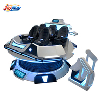 Máquina de Realidad Virtual Joyplay UFO, Simulador de Acción, Máquina Arcade VR de 5 y 6 Asientos, Equipo de Cine 9D VR Usado