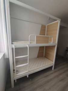 Modern Apartment Bedroom Furniture Steel Adult Loft <strong>Bed</strong> Frame Loft <strong>Bunk</strong> <strong>Bed</strong> With Stairs - Product Image 5