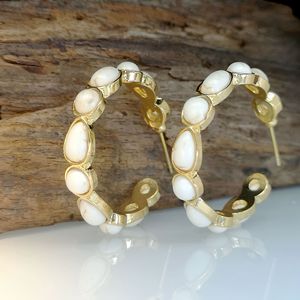 Orecchini a Cerchio a Forma di C per Donne, Stile Vintage, Accessori per Orecchie da Indossare Quotidianamente - Product Image 4