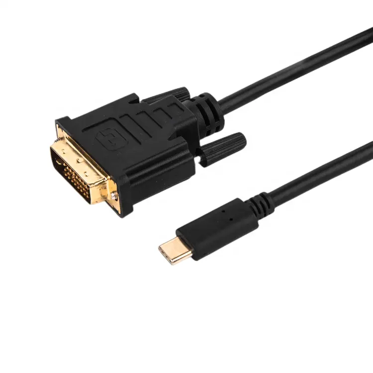 Dizüstü UHD harici 1.8 için VGA dönüştürücü adaptör kablosu için 1080 m Video projektör P tipi C
