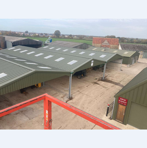 Chất Lượng Cao Tùy Chỉnh Kích Thước Hình Dạng Cổng Thông Tin Khung Kết Cấu Thép Kho Kho Kho Barn Cho Trang Trại Nhà Máy Ánh Sáng Loại Hàn Chế Biến - Product Image 5