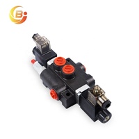 Vanne de commande directionnelle monobloc hydraulique à solénoïde Junbao P40 40L-Min DC12V 24V pour chariot élévateur et camion de voirie