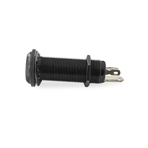 Conector de salida de 6.35mm para guitarra acústica estéreo/mono, con pin de correa de cobre - Product Image 4