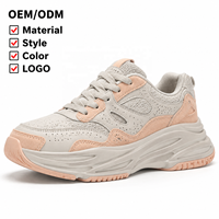 Chaussure décontractée tendance blanche mi-haute personnalisable avec logo, nouveau design, marque privée, vente en gros