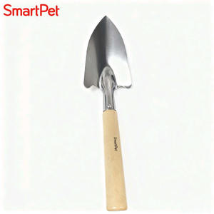 SmartPet Garden <b>Shovel</b> Metal Blade Stainless Steel Finish For Home Outdoor Planting Use - Product Image 4