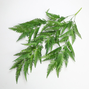 Plantes artificielles suspendues en gros IFG, décoration de plafond de mariage, feuilles vertes de <span class=keywords><strong>fougère</strong></span> - Product Image 5
