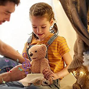 Oso de Peluche Musical Eléctrico de Dibujos Animados para Jugar al Escondite, Juguete Educativo Temprano, Muñeco de Peluche para Niños - Product Image 5