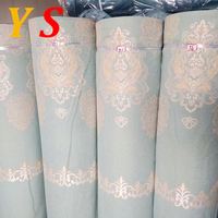 Tissu pour tente de mariage sans œillets, dernier design, pour rideaux de doublure