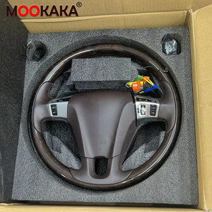 Volante de fibra de carbono inteligente con luces Led, volante Compatible con <span class=keywords><strong>Bentley</strong></span> Mulsanne Flying Spur <span class=keywords><strong>Continental</strong></span> <span class=keywords><strong>Gt</strong></span>, motores Ohc - Product Image 1