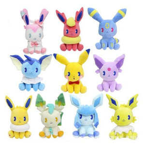 Surtido de 150 Piezas de Peluches de Anime Pokémon de 8 Pulgadas, Ultra Suaves, Rellenos de Algodón PP, Ideales para Máquinas de Garra - Product Image 3