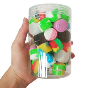 En gros, mini-récipients de stockage multifonctionnels en silicone pour la maison, style américain, pour concentrés, cire et huile, adaptés au voyage - Product Image 4