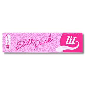New LtI Pink King Size Slim Ultra-thin 33pcs Premium Rolling Paper Classic Cone Shape Essential for - Product Image 1