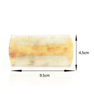 Peine de Cuerno de Lujo para Barba con Doble Cara y Dientes Finos, Regalo Creativo - Product Image 2